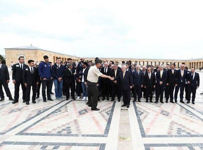 Erdoğan ve Euroleague şampiyonu oyuncular arasında geçen o sohbet