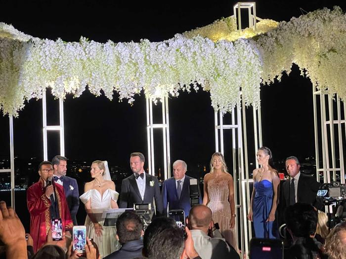 Başkan Ali Koç, Obradovic ve Volkan Demirel nikah şahidi...
