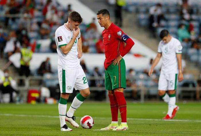 Cristiano Ronaldodan Dara OSheaye tokat İşte o anlar...