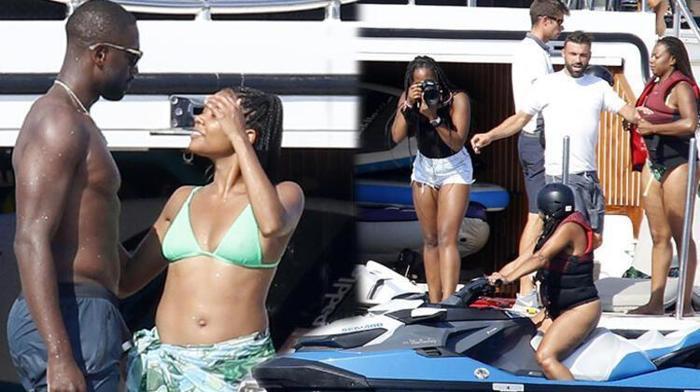 Dwayne Wade ve ailesi tatilde
