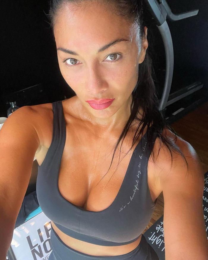 Nicole Scherzinger, yaptığı sporla kendisine hayran bıraktı