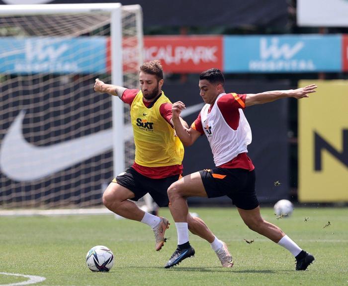 Son dakika | Galatasarayda yeni transfer Cicaldau idmana çıktı