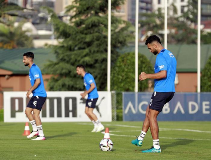 Fenerbahçe idmanında o detay gözlerden kaçmadı
