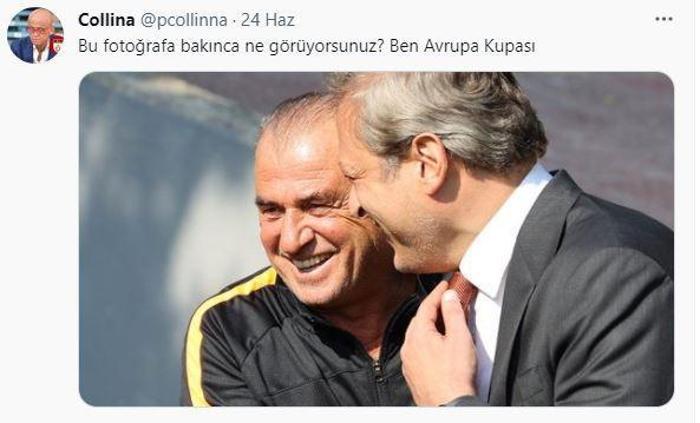 Fatih Terim, Burak Elmas, Bahattin Demirbilek zirvesi Galatasaray taraftarının mest olduğu anlar...