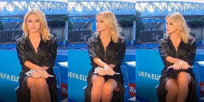 Paola Ferrari, iç çamaşırı giymeyince sansür uygulandı