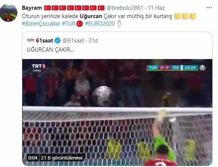 Giorgio Chiellini vurdu, Uğurcan Çakır çıkardı İtalya Türkiye maçında Uğurcan Çakır fırtınası