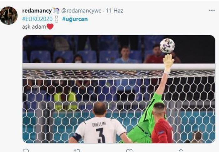 Giorgio Chiellini vurdu, Uğurcan Çakır çıkardı İtalya Türkiye maçında Uğurcan Çakır fırtınası