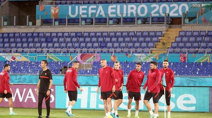 İtalya provası Roma Olimpiyat Stadında