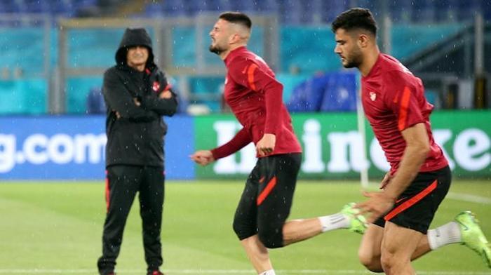 İtalya provası Roma Olimpiyat Stadında