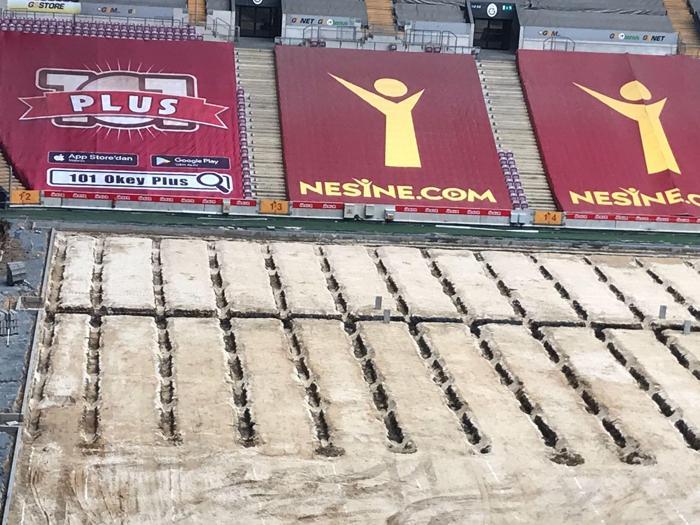 Galatasaray yönetimi harekete geçti Türk Telekom Stadının son hali