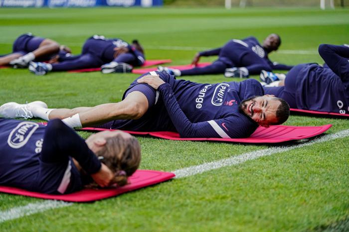 Benzema, Fransa Milli Takımına geri döndü İdmandan kareler...