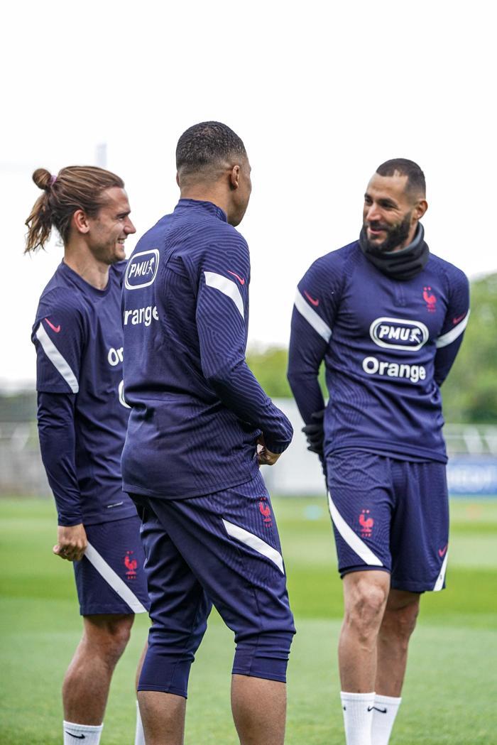 Benzema, Fransa Milli Takımına geri döndü İdmandan kareler...