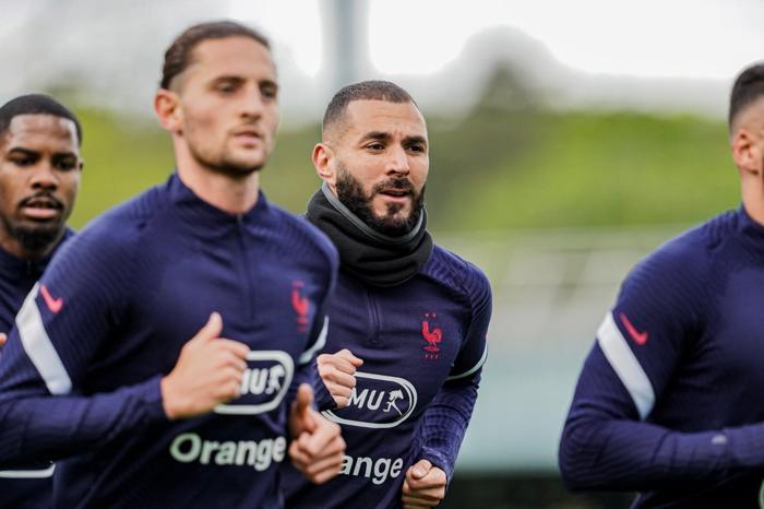 Benzema, Fransa Milli Takımına geri döndü İdmandan kareler...