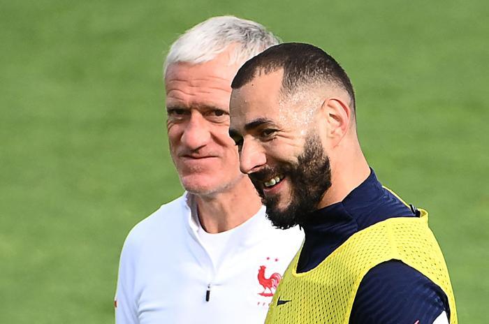 Benzema, Fransa Milli Takımına geri döndü İdmandan kareler...