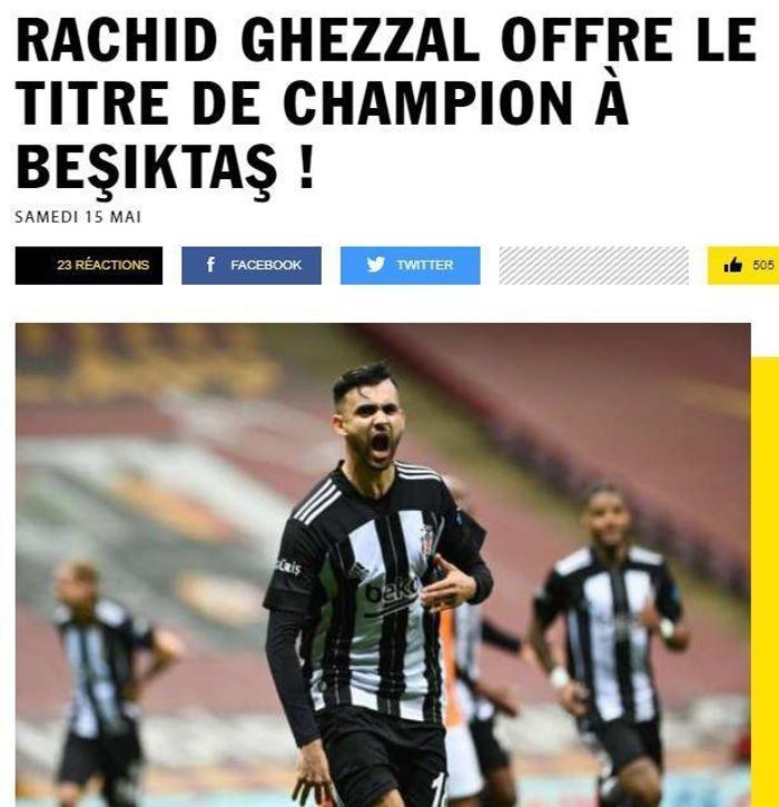 Beşiktaşın şampiyonluğu Avrupada manşetlerde