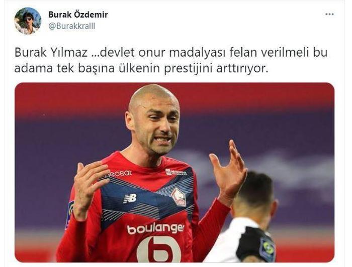 Burak Yılmaz, Lillei şampiyonluğa taşıyor Sosyal medya yıkıldı: Ronaldo musun