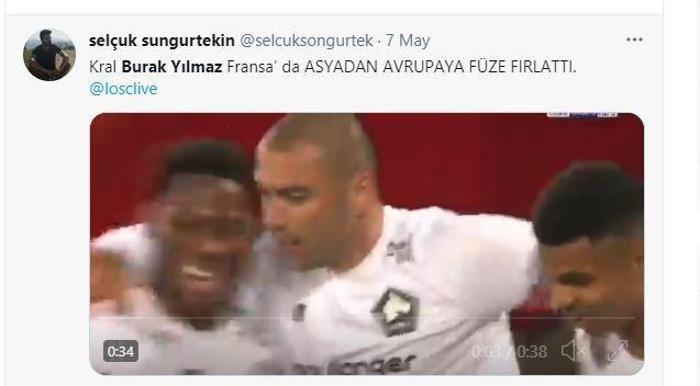 Burak Yılmaz, Lillei şampiyonluğa taşıyor Sosyal medya yıkıldı: Ronaldo musun