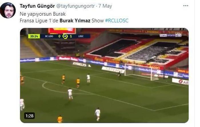 Burak Yılmaz, Lillei şampiyonluğa taşıyor Sosyal medya yıkıldı: Ronaldo musun