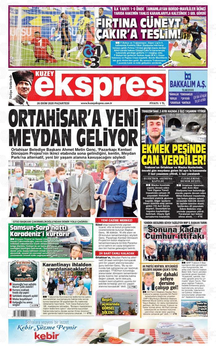 FIRTINA CÜNEYT ÇAKIRA TESLİM - KUZEY EKSPRES
