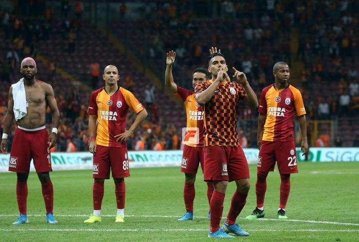 Radamel Falcaodan Kasımpaşa maçı sonu 3lü