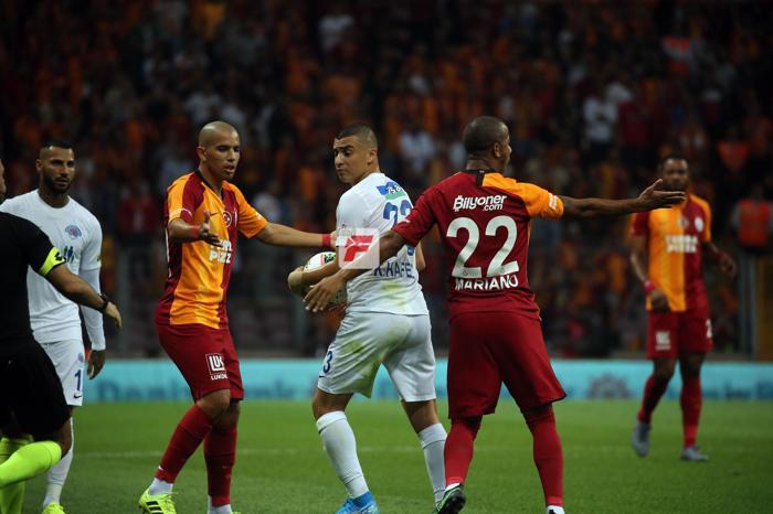 Galatasaray - Kasımpaşa maçında gerginlik Quaresma...