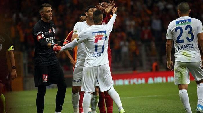 Galatasaray - Kasımpaşa maçında gerginlik Quaresma...