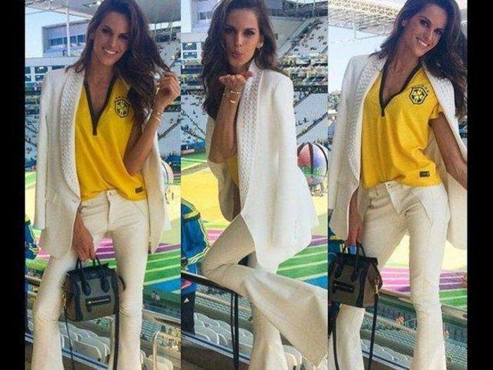 Izabel Goulart nefesleri kesiyor