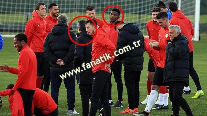 Şenol Güneş-Etoo arasında gerginlik