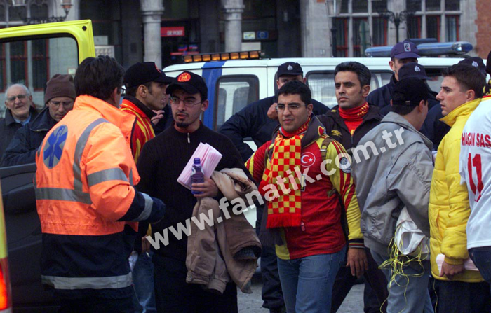 Brugge polisinden Galatasaray maçı için büyük önlem