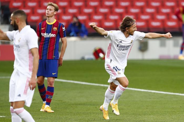 Barcelona-Real Madrid maçı nefesleri kesti El Clasicodan en özel fotoğraflar
