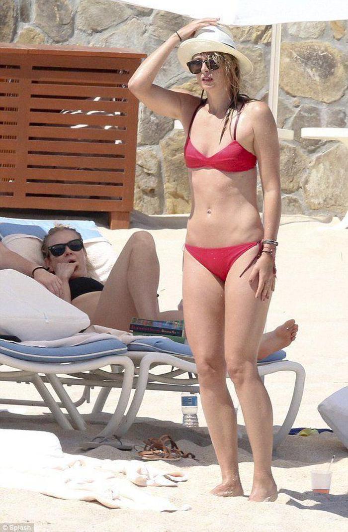 Sharapova tatilde