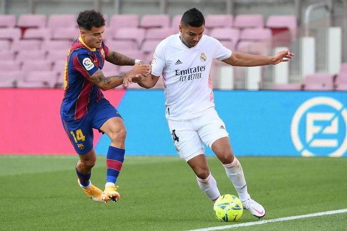 Barcelona-Real Madrid maçı nefesleri kesti El Clasicodan en özel fotoğraflar