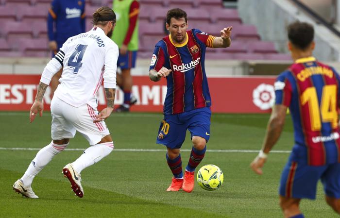 Barcelona-Real Madrid maçı nefesleri kesti El Clasicodan en özel fotoğraflar