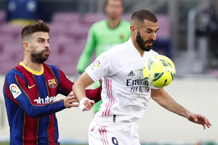 Barcelona-Real Madrid maçı nefesleri kesti El Clasicodan en özel fotoğraflar