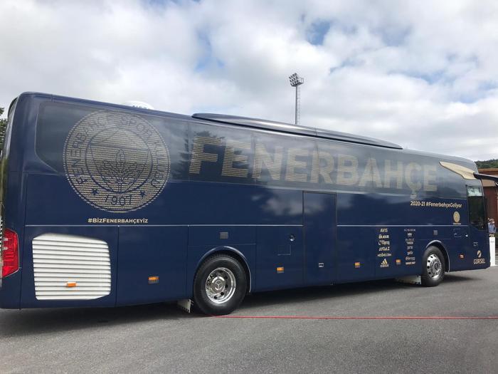 Fenerbahçenin yeni takım otobüsünde dikkat çeken detay