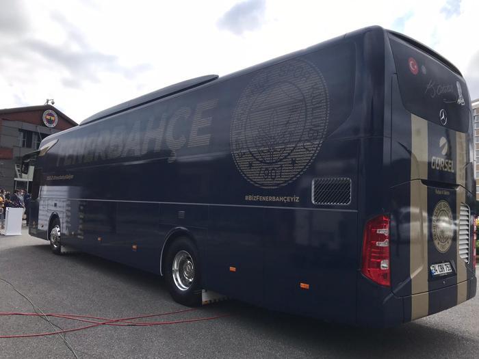 Fenerbahçenin yeni takım otobüsünde dikkat çeken detay