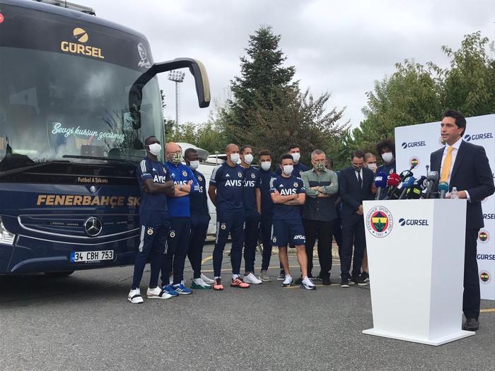 Fenerbahçenin yeni takım otobüsünde dikkat çeken detay