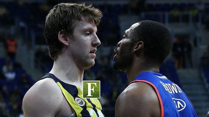 Fenerbahçe - Anadolu Efes maçında olay