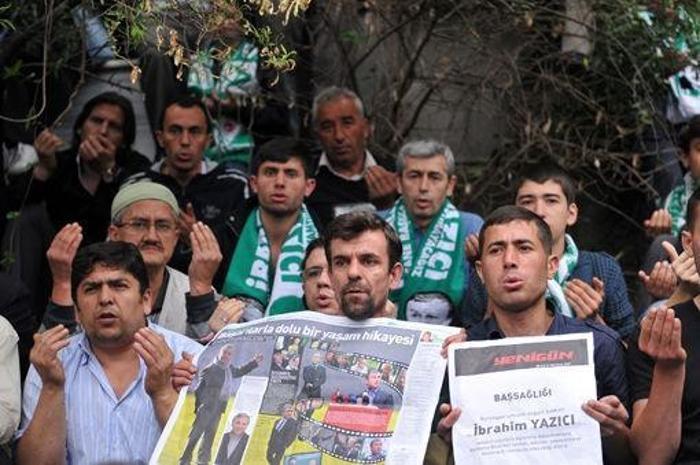 İbrahim Yazıcı son yolculuğuna uğurlandı