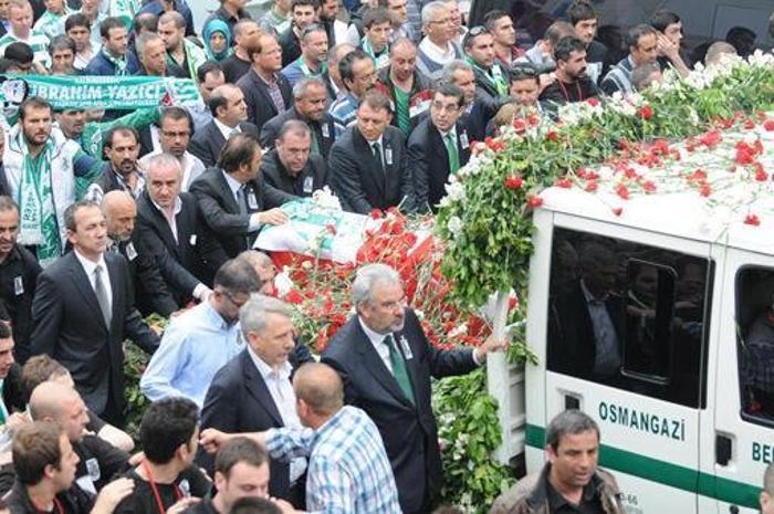 İbrahim Yazıcı son yolculuğuna uğurlandı