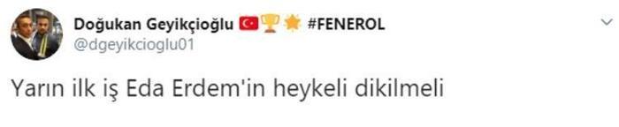 Sosyal medyaya Eda Erdem damgası