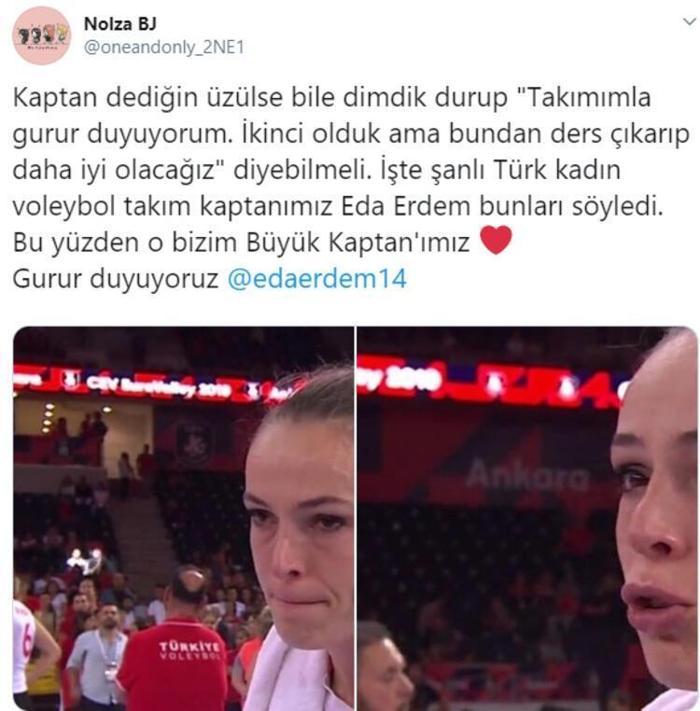 Sosyal medyaya Eda Erdem damgası