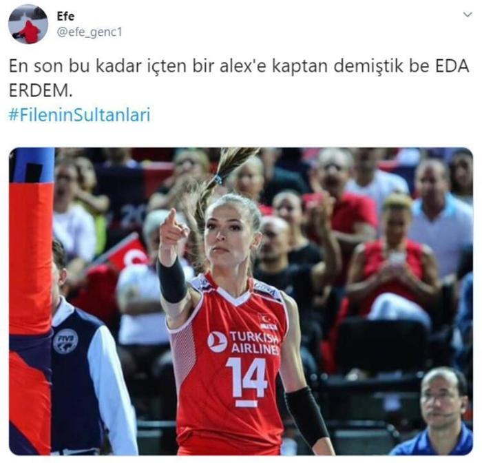 Sosyal medyaya Eda Erdem damgası
