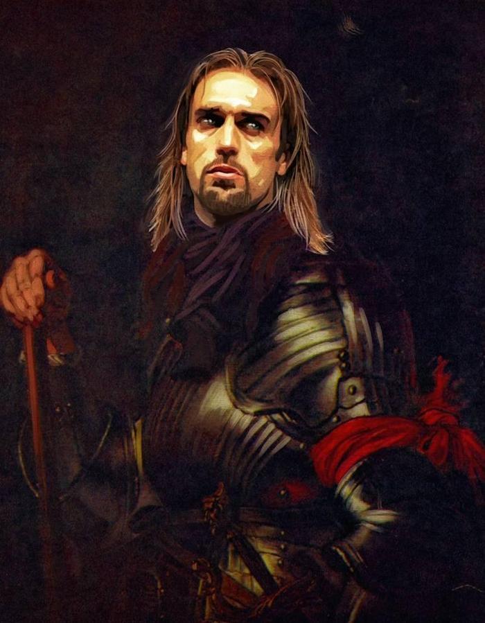 Futbolcuları asker gibi resmetti
