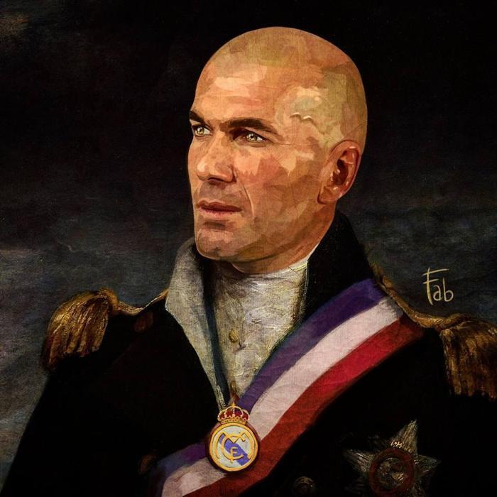 Futbolcuları asker gibi resmetti