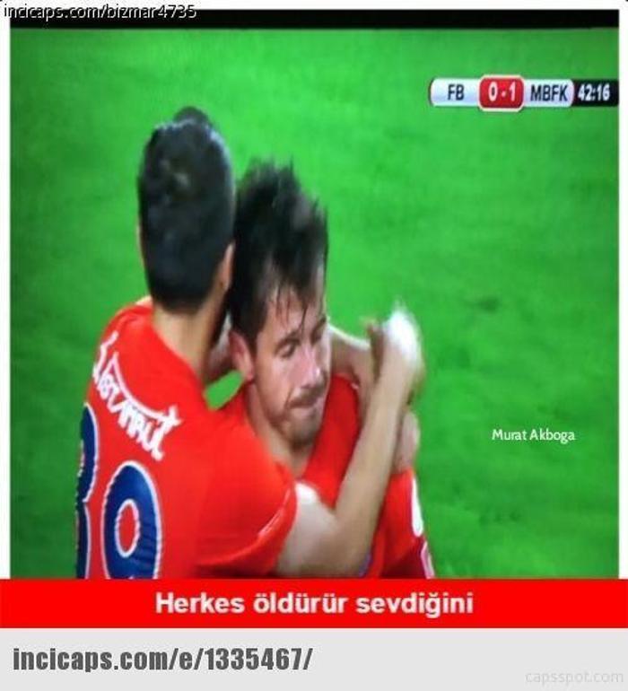 Fenerbahçe - Başakşehir maçı capsleri