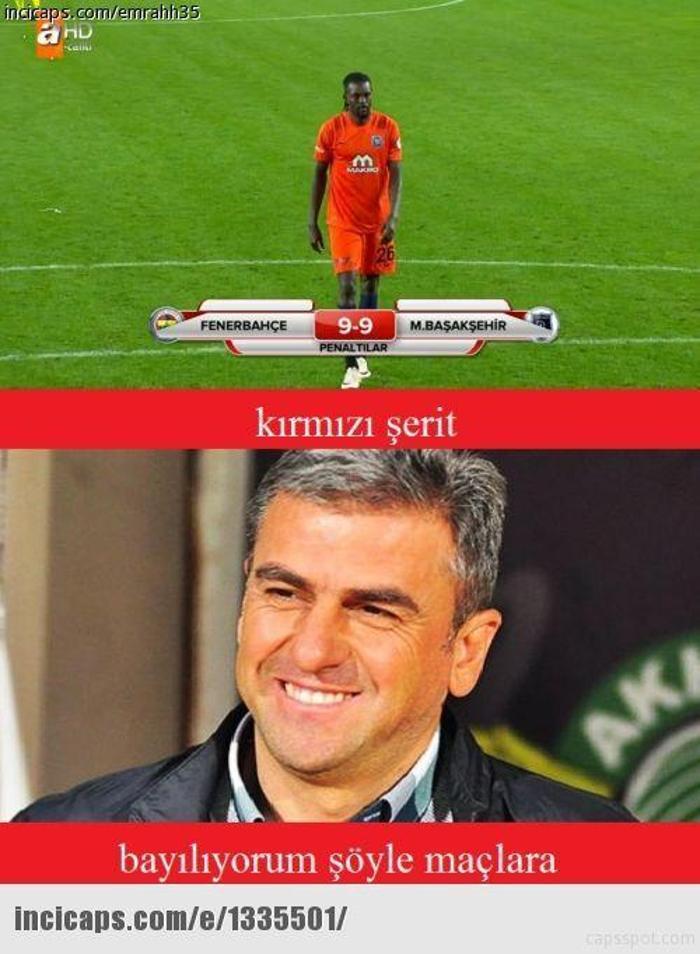 Fenerbahçe - Başakşehir maçı capsleri