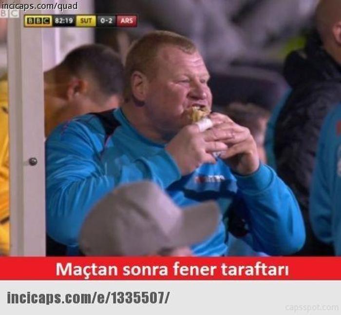 Fenerbahçe - Başakşehir maçı capsleri