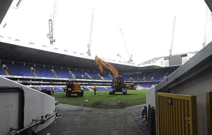 Tottenhamın stat inşaatı Manchester United galibiyetinden saatler sonra başladı
