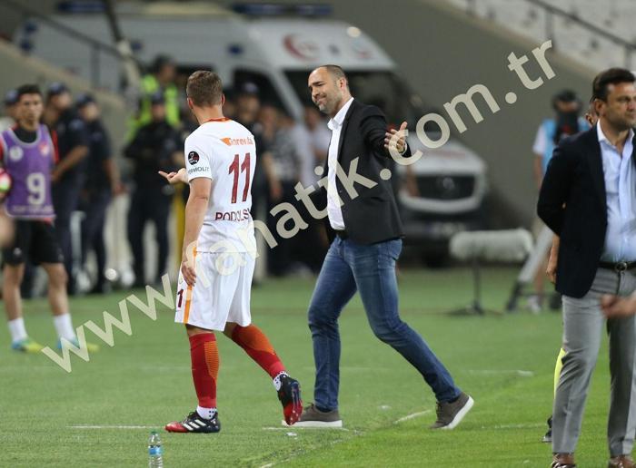 Gaziantepspor maçında Podolski-Tudor krizi